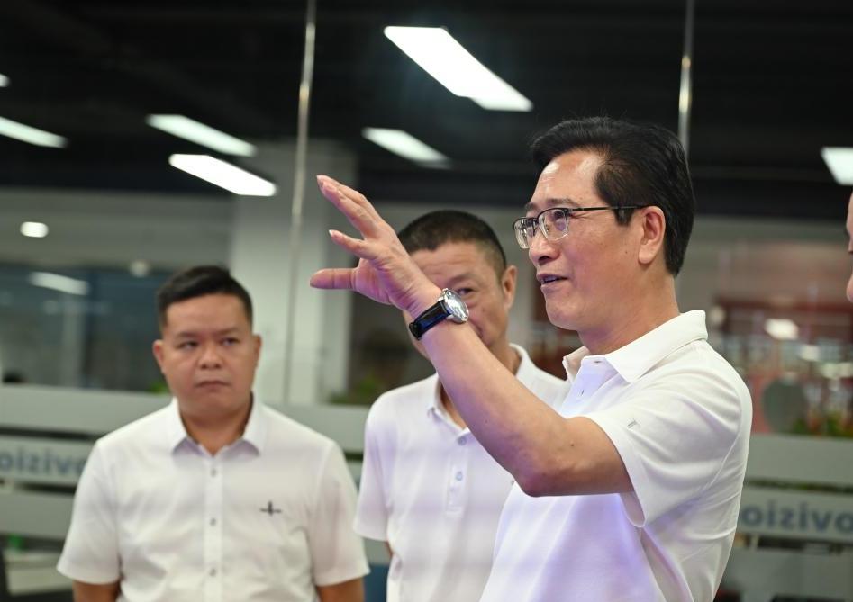 廣州市番禺區政協考察組一行赴航譜時代